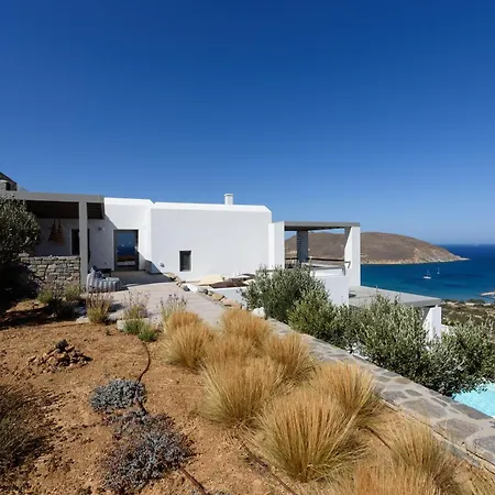 Villa Rising Sun With Sea View & Mini Pool, Near Naousa
