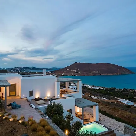 فيلة Rising Sun With Sea View & Mini Pool, Near Naousa *
