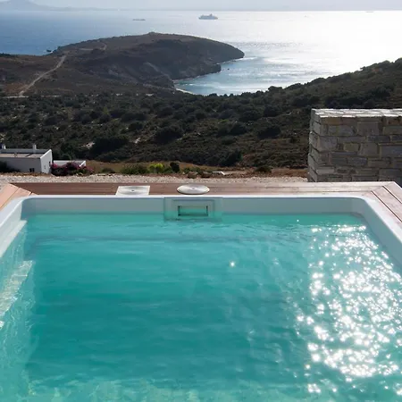 Villa Rising Sun With Sea View & Mini Pool, Near Naousa *